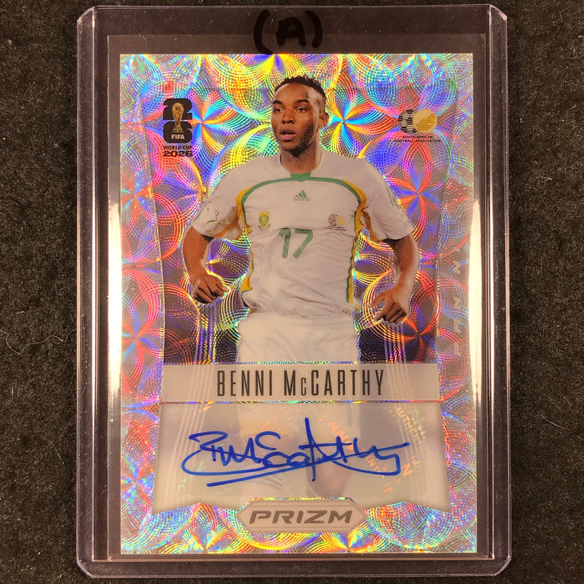 2026 Prizm FIFA World Cup BENNI MCCARTHY 2012 Throwback Auto Choice #12-BMC (A)