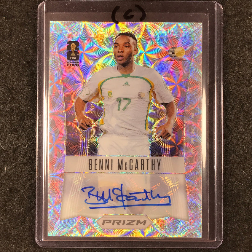 2026 Prizm FIFA World Cup BENNI MCCARTHY 2012 Throwback Auto Choice #12-BMC (C)