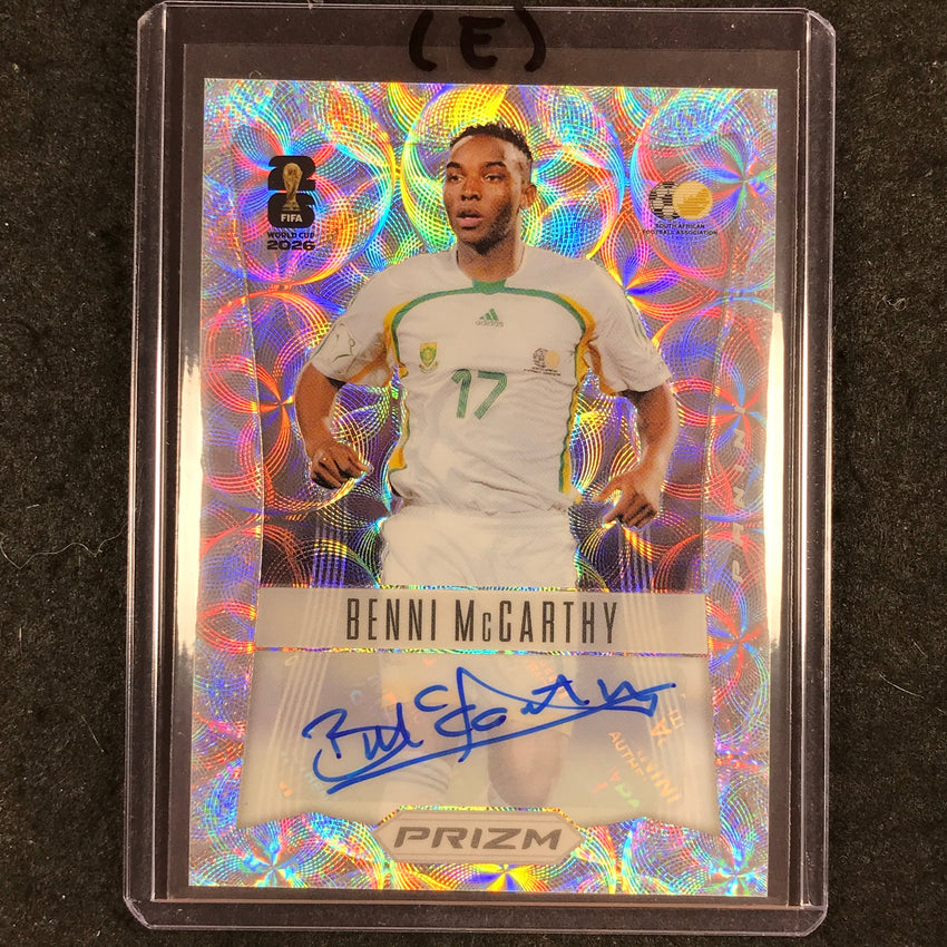2026 Prizm FIFA World Cup BENNI MCCARTHY 2012 Throwback Auto Choice #12-BMC (E)