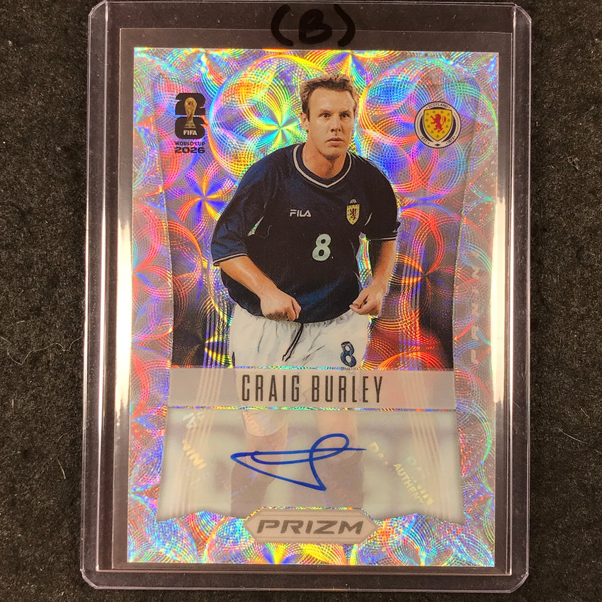 2026 Prizm FIFA World Cup CRAIG BURLEY 2012 Throwback Auto Choice #12-CB (B)