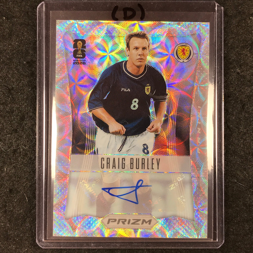 2026 Prizm FIFA World Cup CRAIG BURLEY 2012 Throwback Auto Choice #12-CB (D)