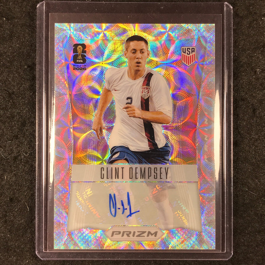2026 Prizm FIFA World Cup CLINT DEMPSEY 2012 Throwback Auto Choice #12-CD