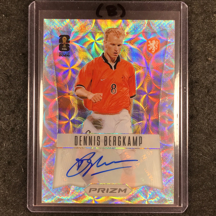 2026 Prizm FIFA World Cup DENNIS BERGKAMP 2012 Throwback Auto Choice #12-DB (B)