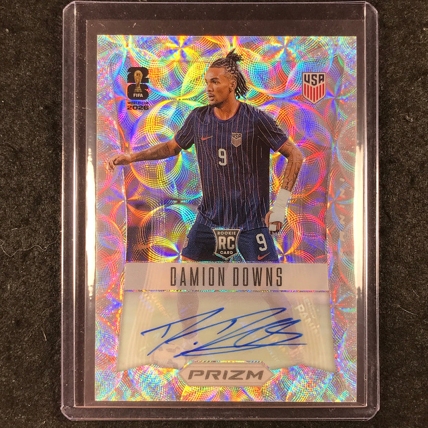 2026 Prizm FIFA World Cup DAMION DOWNS 2012 Throwback Rookie Auto Choice #12-DD