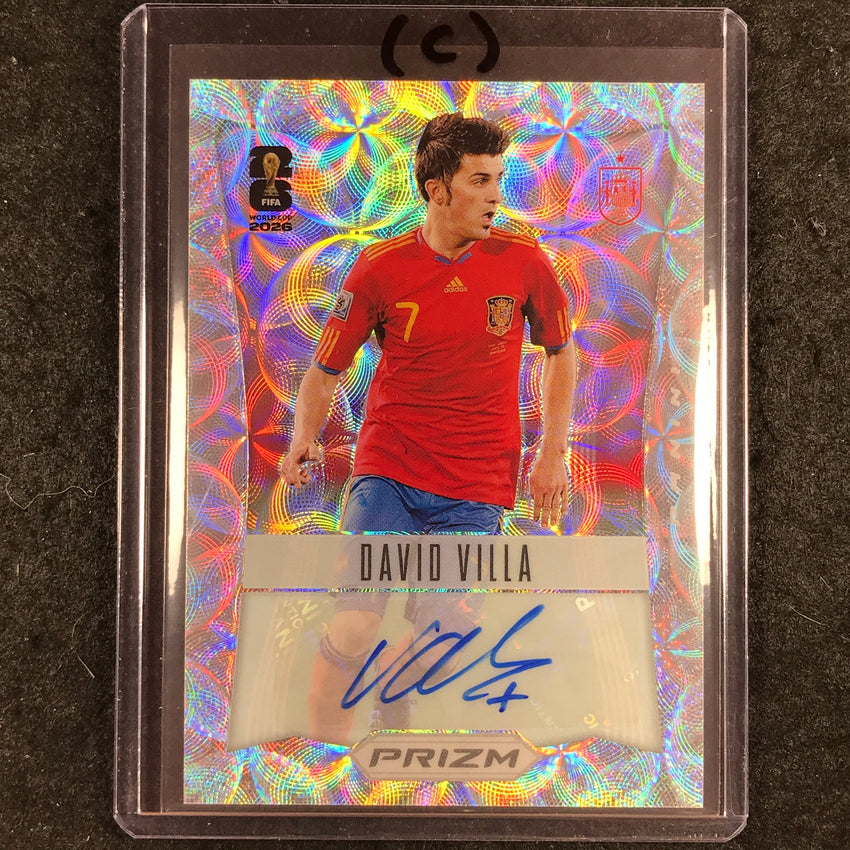 2026 Prizm FIFA World Cup DAVID VILLA 2012 Throwback Auto Choice #12-DV (C)