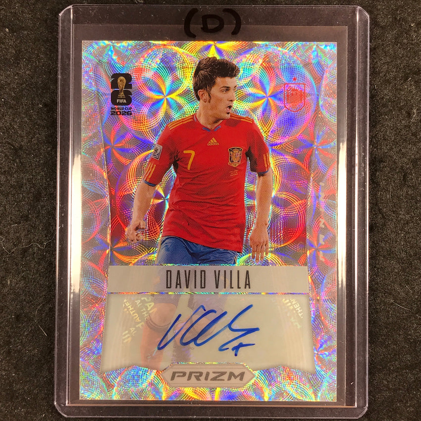 2026 Prizm FIFA World Cup DAVID VILLA 2012 Throwback Auto Choice #12-DV (D)