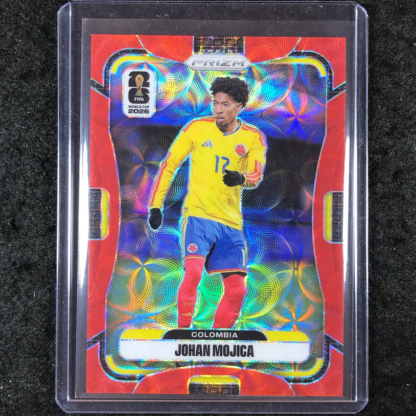 2026 Prizm FIFA World Cup JOHAN MOJICA Choice Red /85 #188