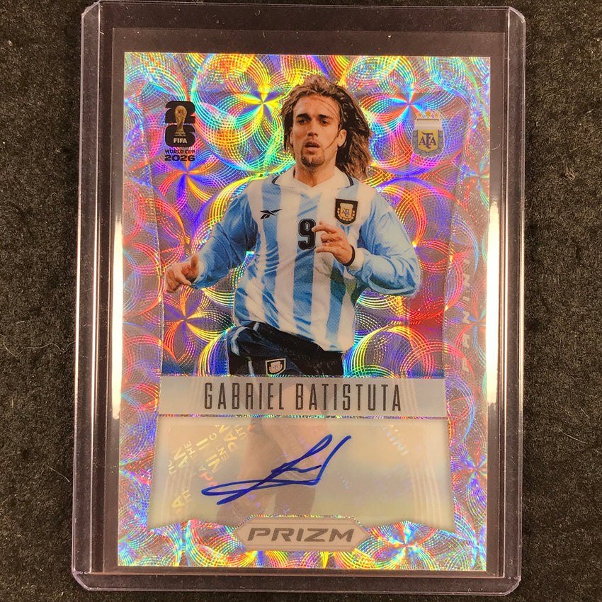 2026 Prizm FIFA World Cup GABRIEL BATISTUTA 2012 Throwback Auto Choice #12-GB