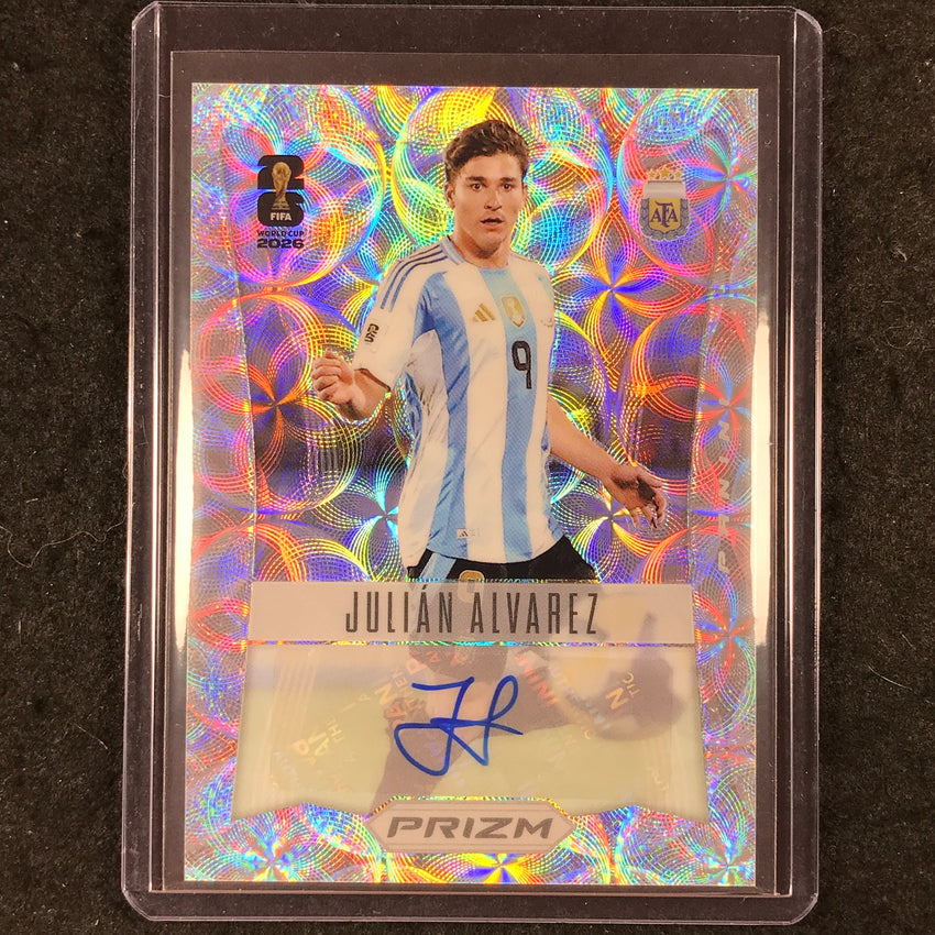 2026 Prizm FIFA World Cup JULIAN ALVAREZ 2012 Throwback Auto Choice #12-JA