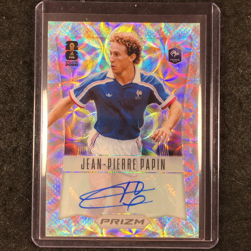 2026 Prizm FIFA World Cup JEAN-PIERRE PAPIN 2012 Throwback Auto Choice #12-JPP