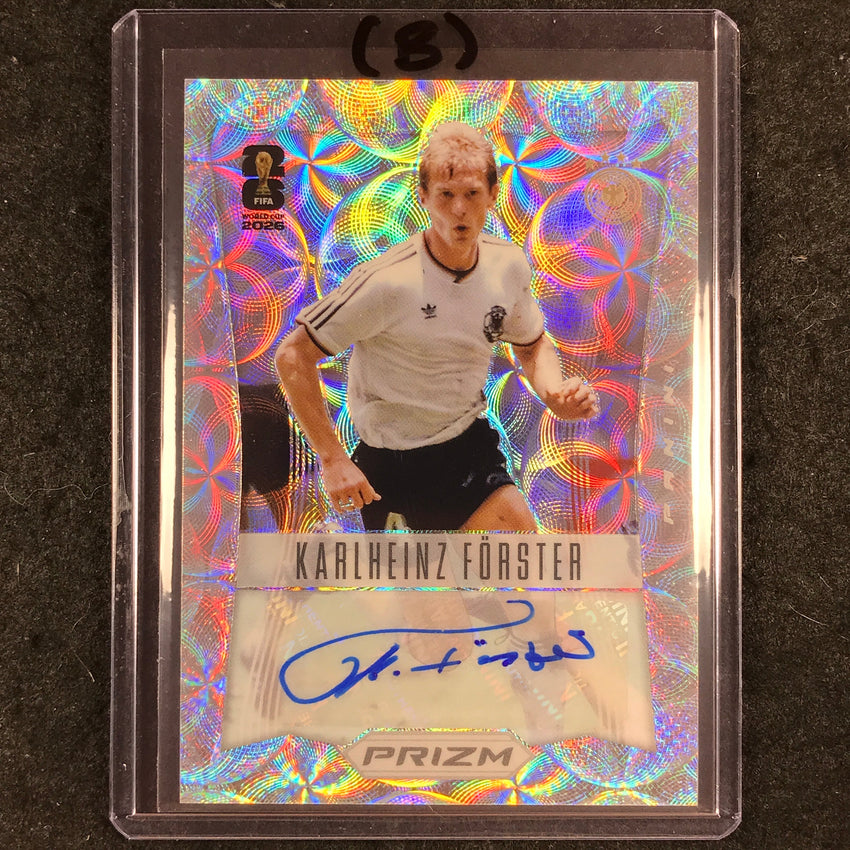 2026 Prizm FIFA World Cup KARLHEINZ FORSTER 2012 Throwback Auto Choice #KF (B)