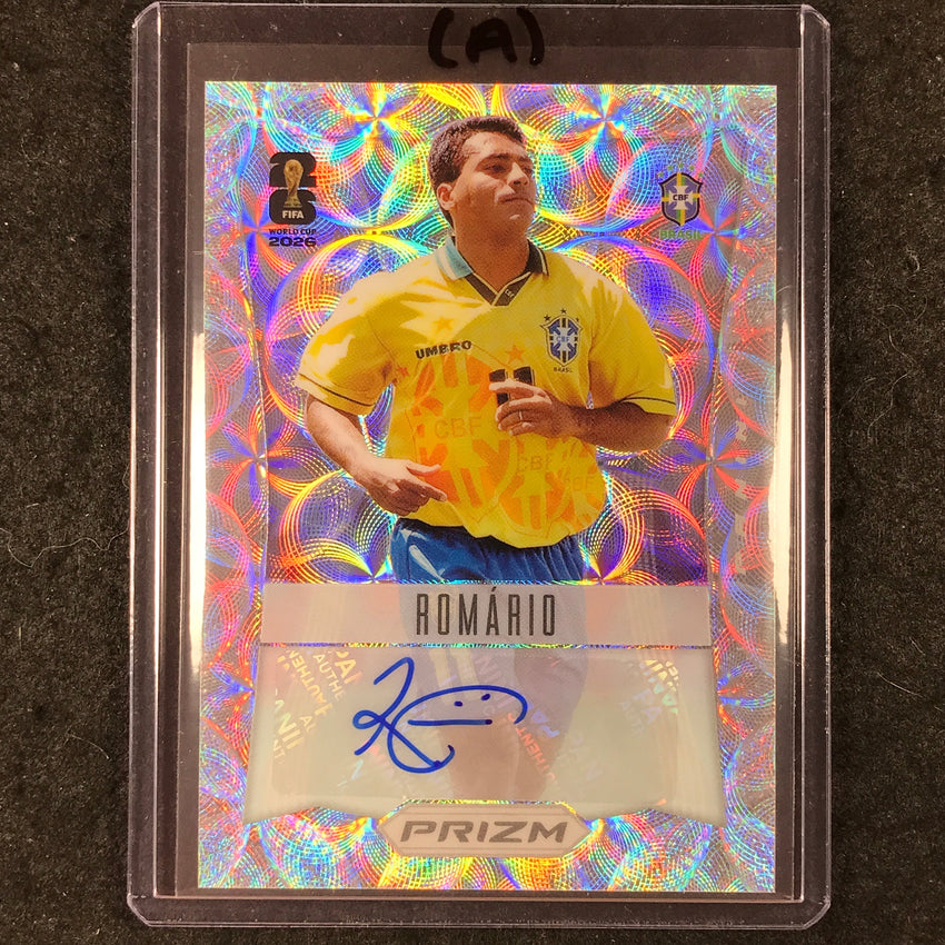 2026 Prizm FIFA World Cup ROMARIO 2012 Throwback Auto Choice #12-R (A)