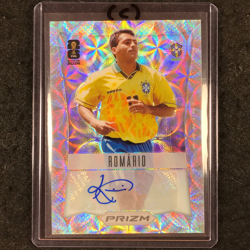 2026 Prizm FIFA World Cup ROMARIO 2012 Throwback Auto Choice #12-R (C)