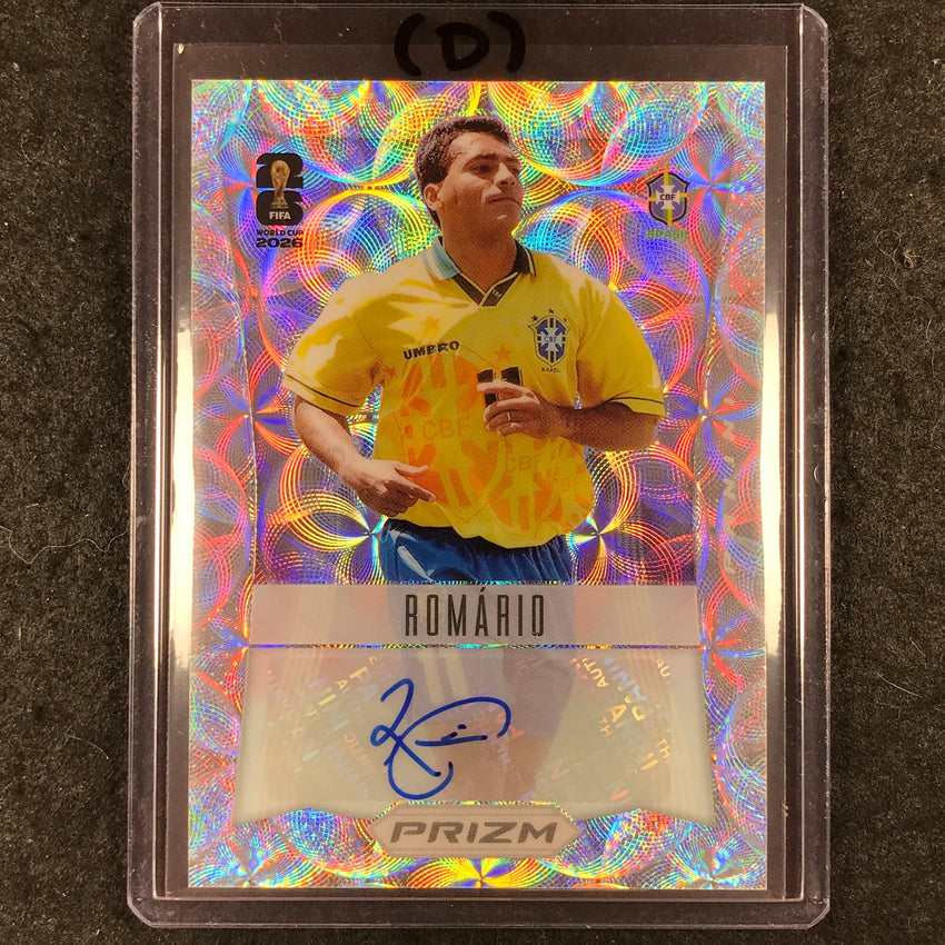 2026 Prizm FIFA World Cup ROMARIO 2012 Throwback Auto Choice #12-R (D)