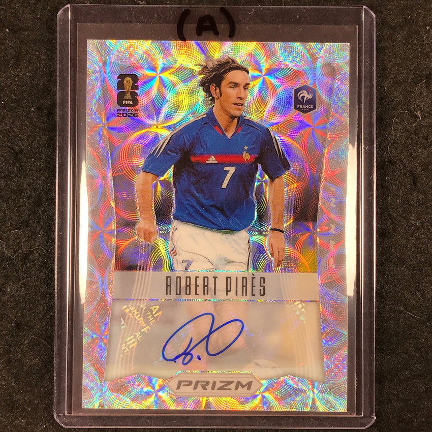 2026 Prizm FIFA World Cup ROBERT PIRES 2012 Throwback Auto Choice #12-RP (A)