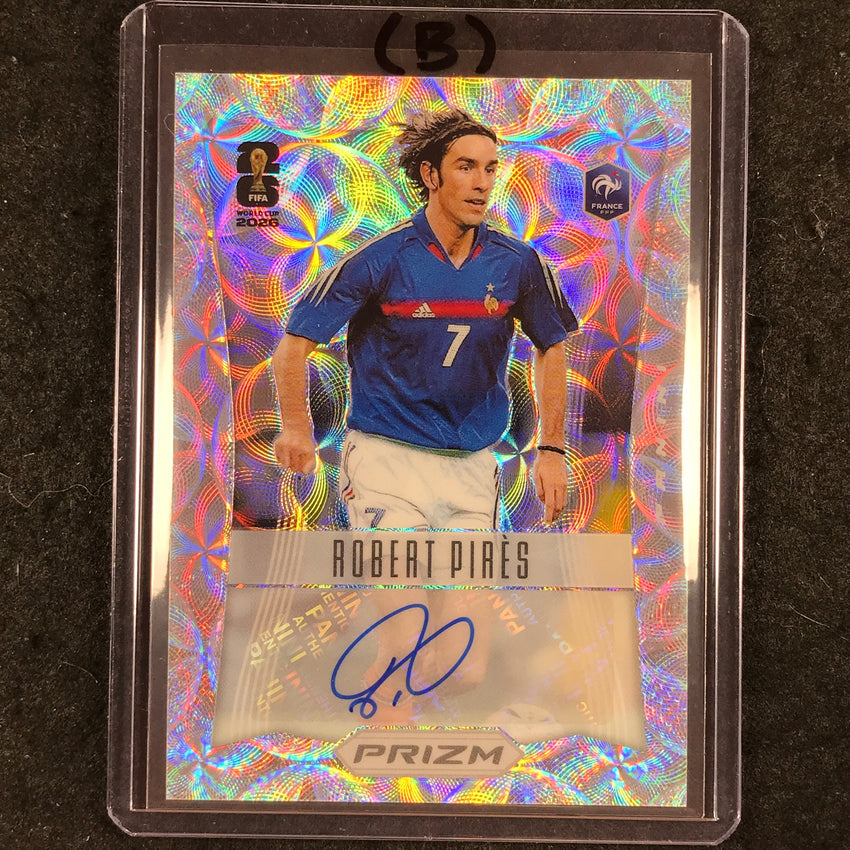 2026 Prizm FIFA World Cup ROBERT PIRES 2012 Throwback Auto Choice #12-RP (B)