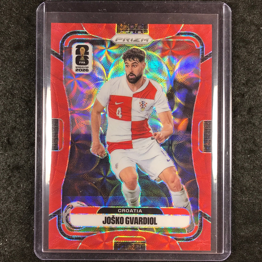 2026 Prizm FIFA World Cup JOSKO GVARDIOL Choice Red /85 #195