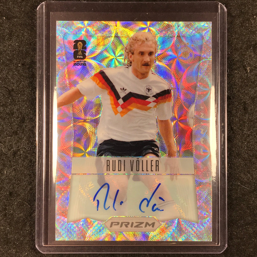 2026 Prizm FIFA World Cup RUDI VOLLER 2012 Throwback Auto Choice #12-RV