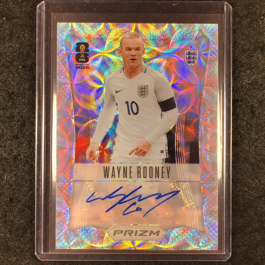 2026 Prizm FIFA World Cup WAYNE ROONEY 2012 Throwback Auto Choice #12-WR