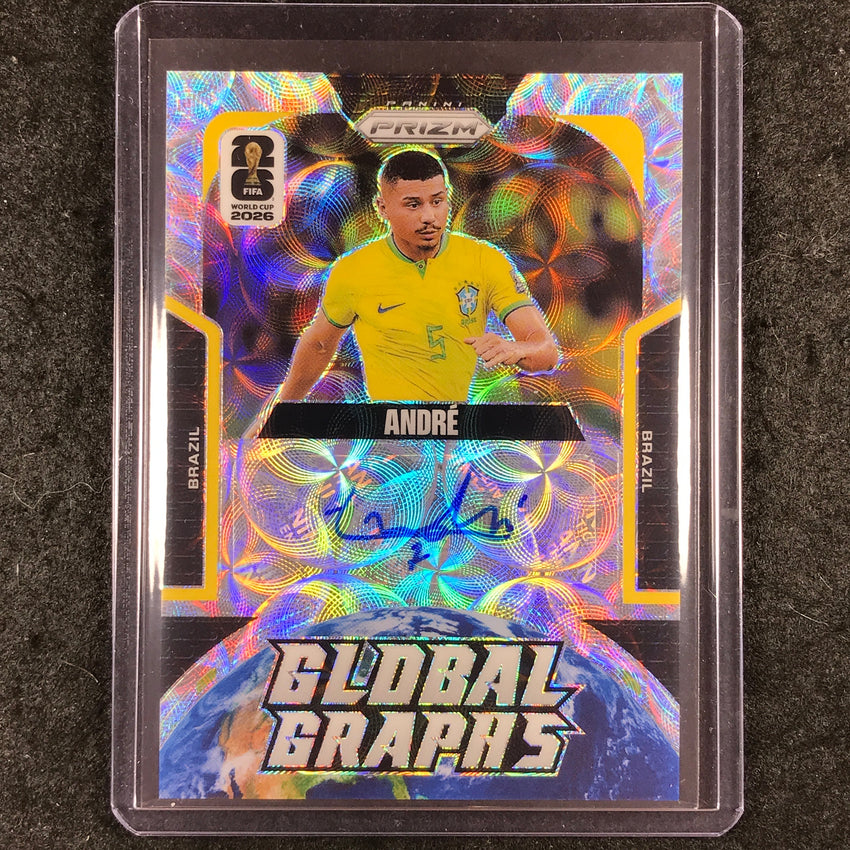 2026 Prizm FIFA World Cup ANDRE Global Graphs Auto Choice #GG-A