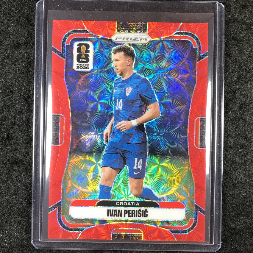 2026 Prizm FIFA World Cup IVAN PERISIC Choice Red /85 #196
