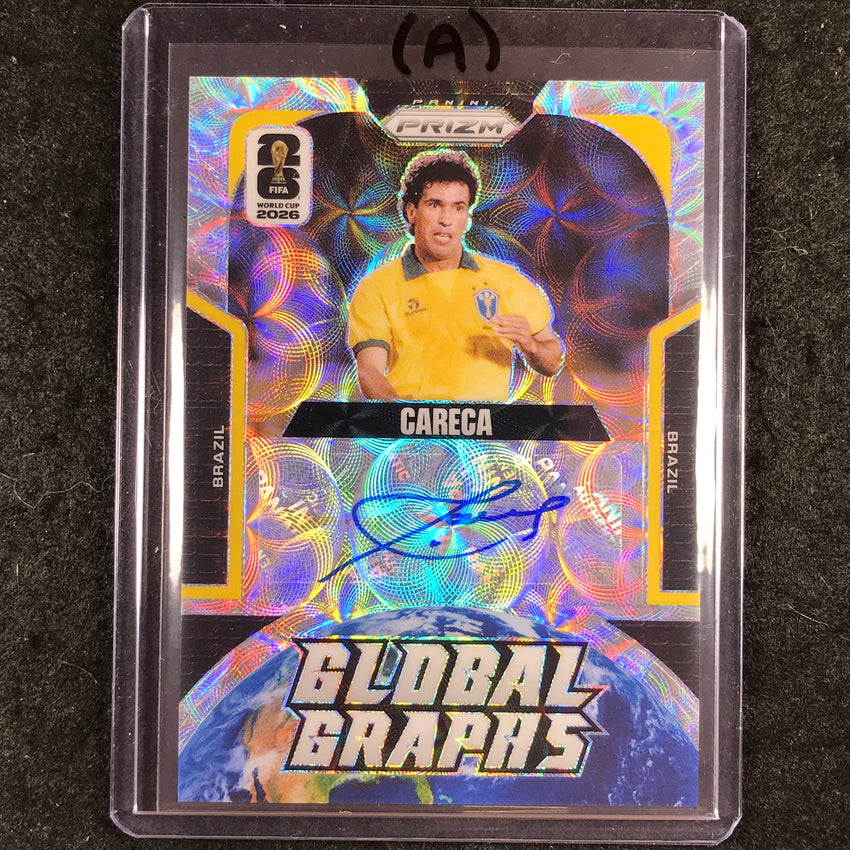 2026 Prizm FIFA World Cup CARECA Global Graphs Auto Choice #GG-C (A)