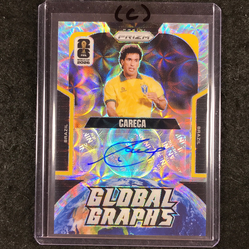 2026 Prizm FIFA World Cup CARECA Global Graphs Auto Choice #GG-C (C)
