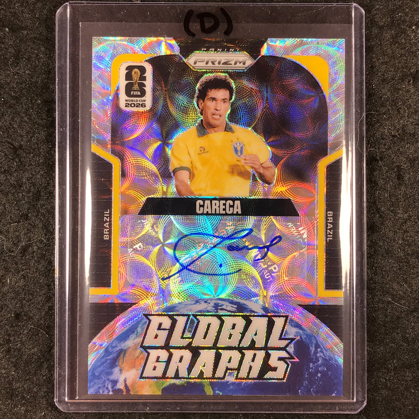2026 Prizm FIFA World Cup CARECA Global Graphs Auto Choice #GG-C (D)