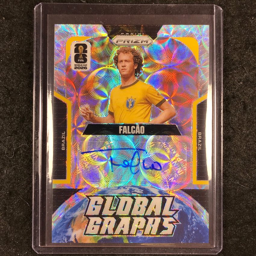 2026 Prizm FIFA World Cup FALCAO Global Graphs Auto Choice #GG-F