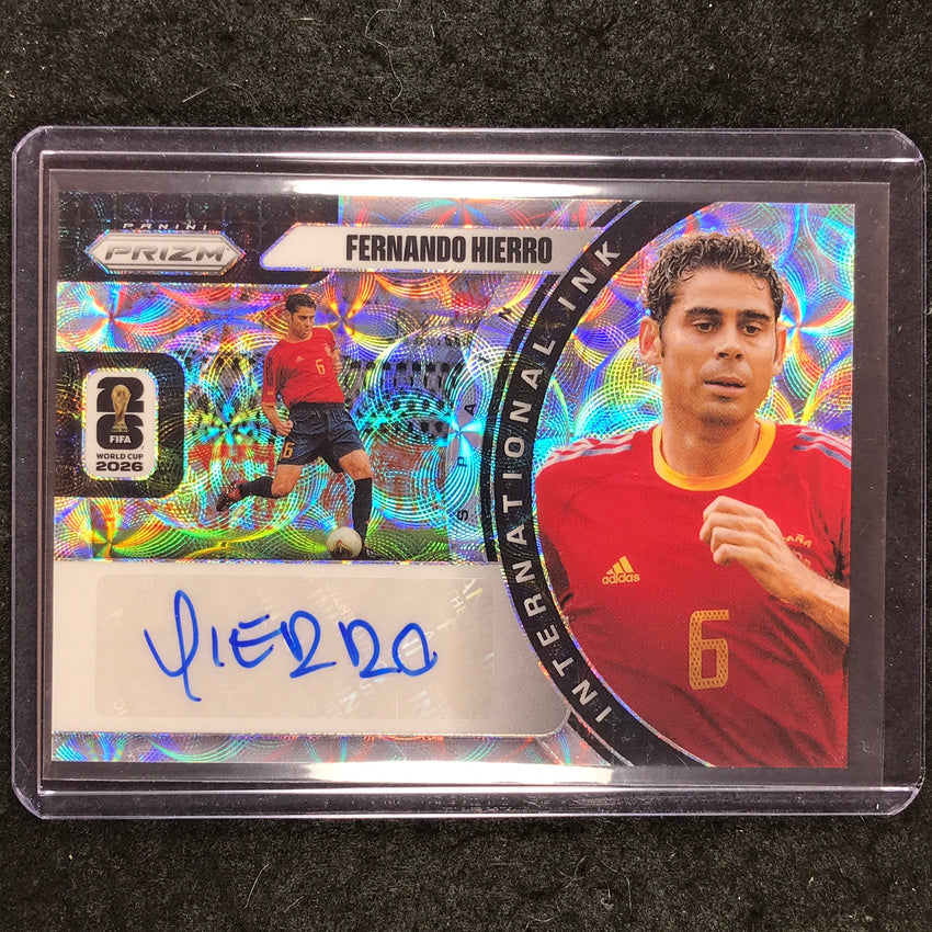 2026 Prizm FIFA World Cup FERNANDO HIERRO International Ink Auto Choice #II-FH