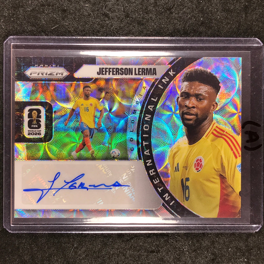 2026 Prizm FIFA World Cup JEFFERSON LERMA International Ink Auto Choice #JL (A)