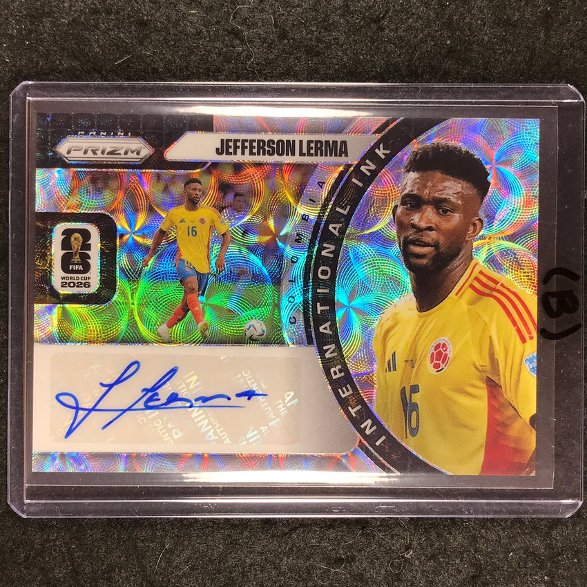 2026 Prizm FIFA World Cup JEFFERSON LERMA International Ink Auto Choice #JL (B)