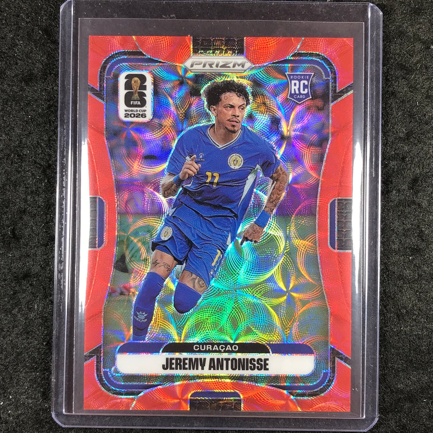 2026 Prizm FIFA World Cup JEREMY ANTONISSE Rookie Choice Red /85 #205