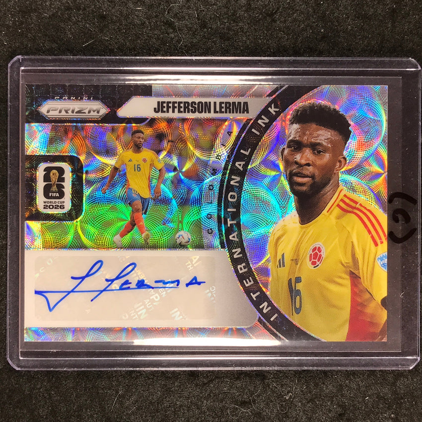 2026 Prizm FIFA World Cup JEFFERSON LERMA International Ink Auto Choice #JL (C)