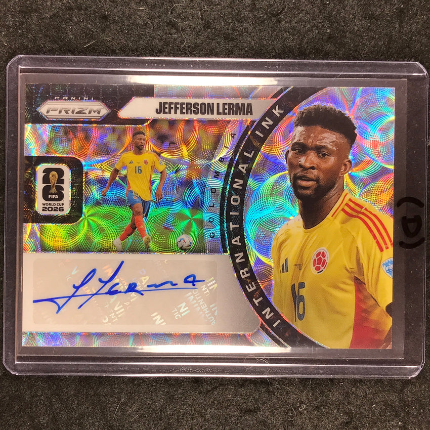 2026 Prizm FIFA World Cup JEFFERSON LERMA International Ink Auto Choice #JL (D)