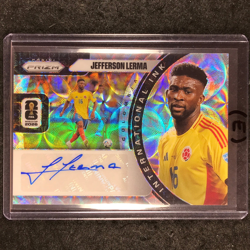 2026 Prizm FIFA World Cup JEFFERSON LERMA International Ink Auto Choice #JL (E)