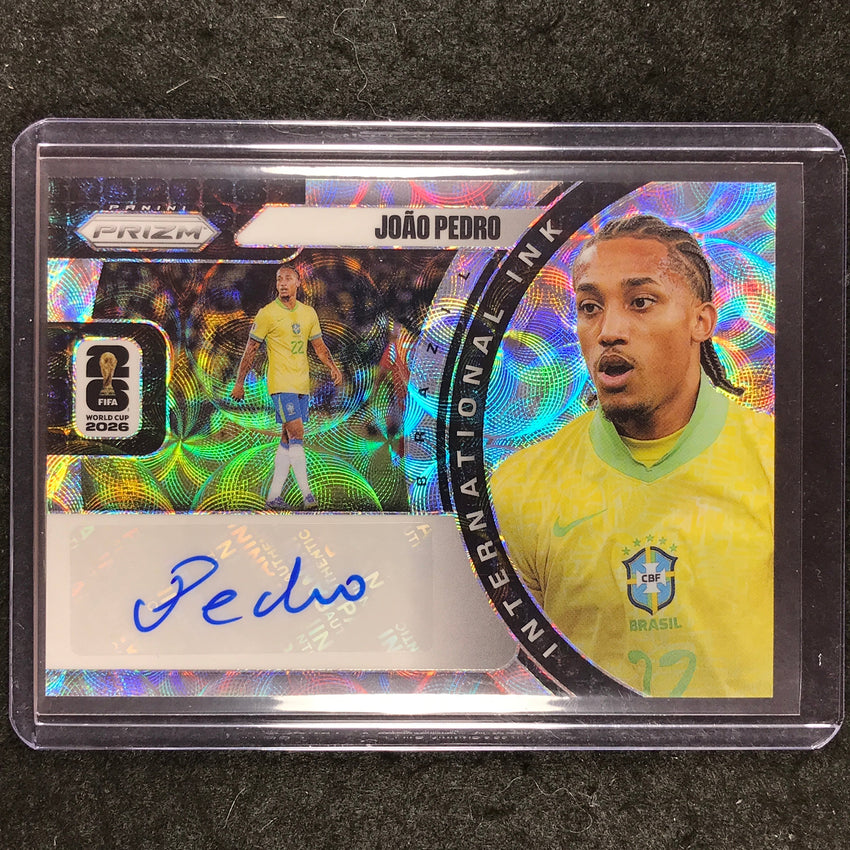 2026 Prizm FIFA World Cup JOAO PEDRO International Ink Auto Choice #II-JP