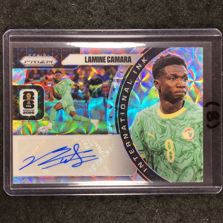 2026 Prizm FIFA World Cup LAMINE CAMARA International Ink Auto Choice #II-LC (B)