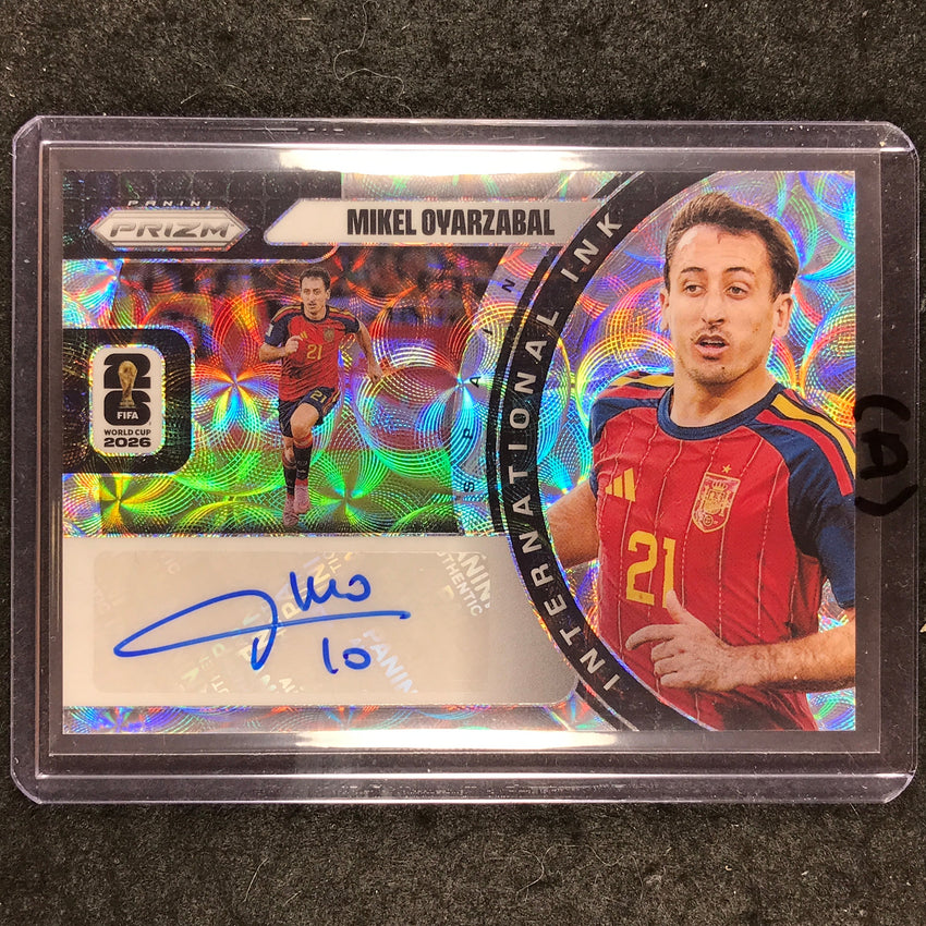 2026 Prizm FIFA World Cup MIKEL OYARZABAL International Ink Auto Choice #MO (A)