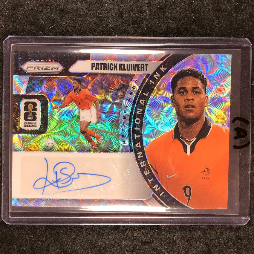 2026 Prizm FIFA World Cup PATRICK KLUIVERT International Ink Auto Choice #PK (A)