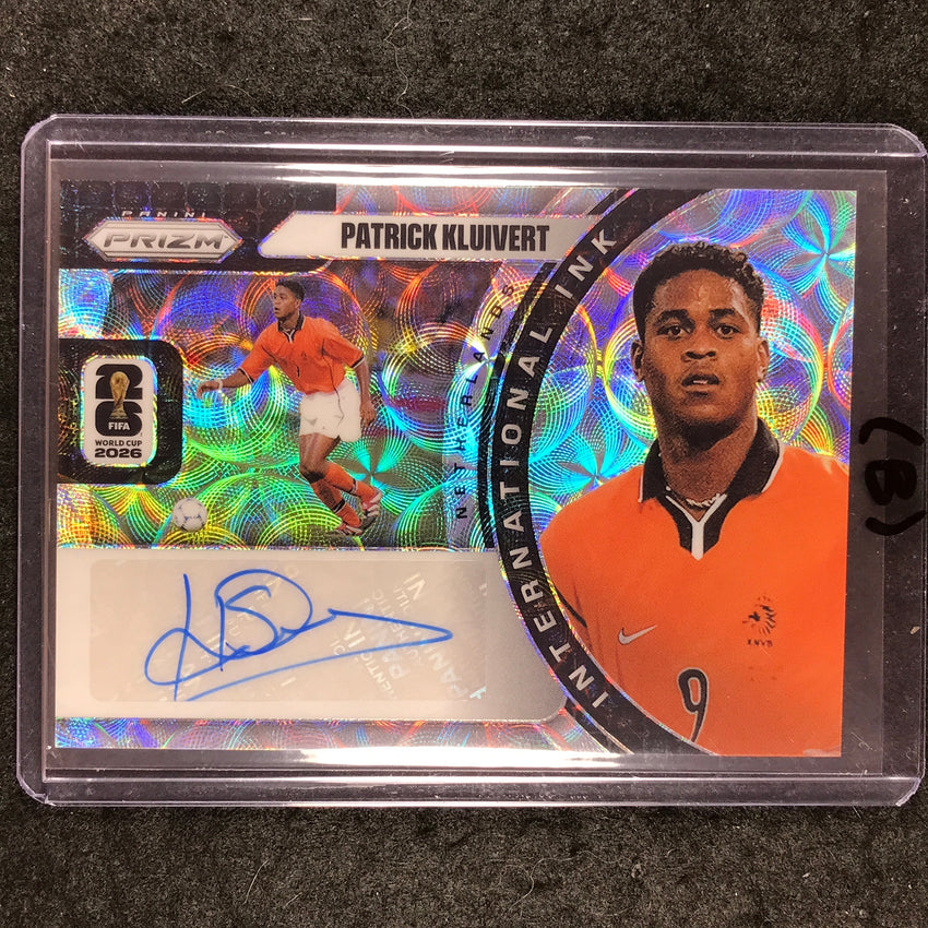 2026 Prizm FIFA World Cup PATRICK KLUIVERT International Ink Auto Choice #PK (B)