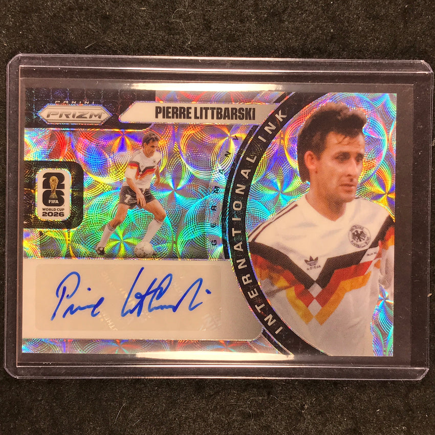 2026 Prizm FIFA World Cup PIERRE LITTBARSKI International Ink Auto Choice #II-PL