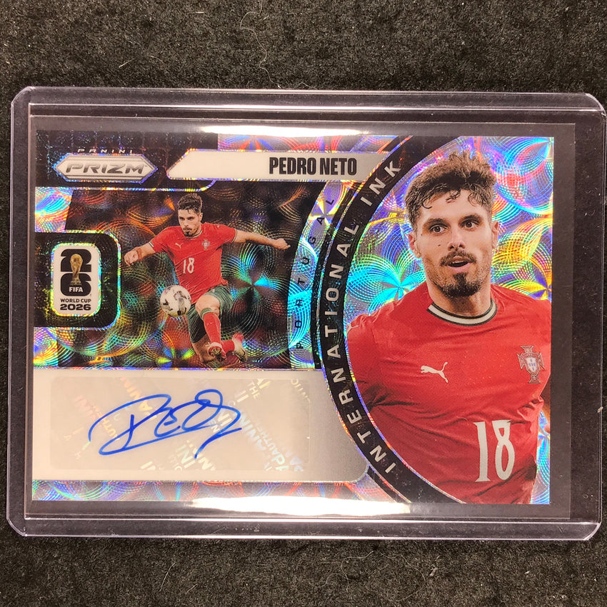2026 Prizm FIFA World Cup PEDRO NETO International Ink Auto Choice #II-PN