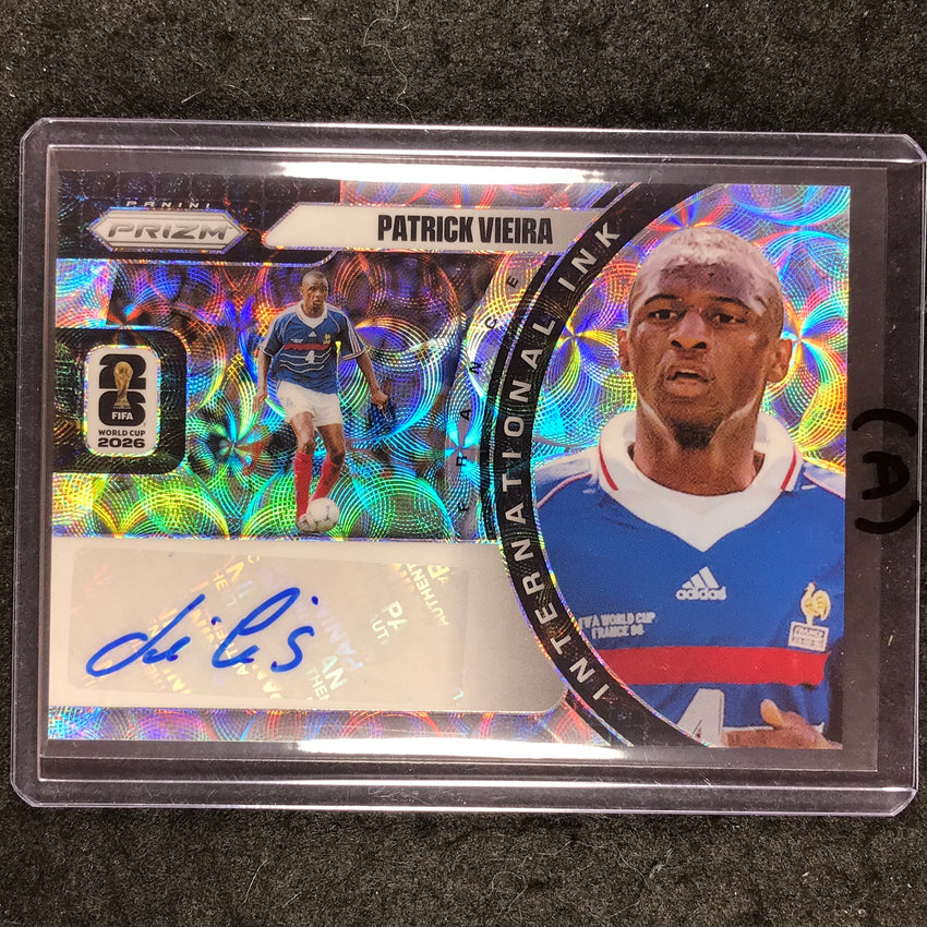2026 Prizm FIFA World Cup PATRICK VIEIRA International Ink Auto Choice #PV (A)