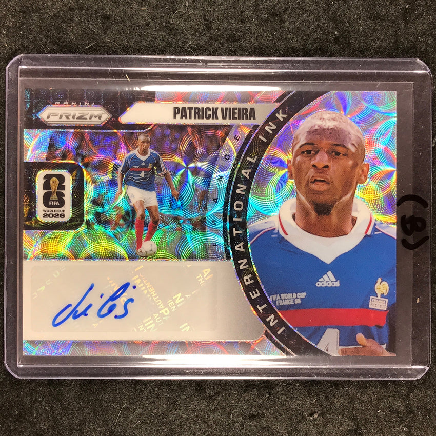 2026 Prizm FIFA World Cup PATRICK VIEIRA International Ink Auto Choice #PV (B)