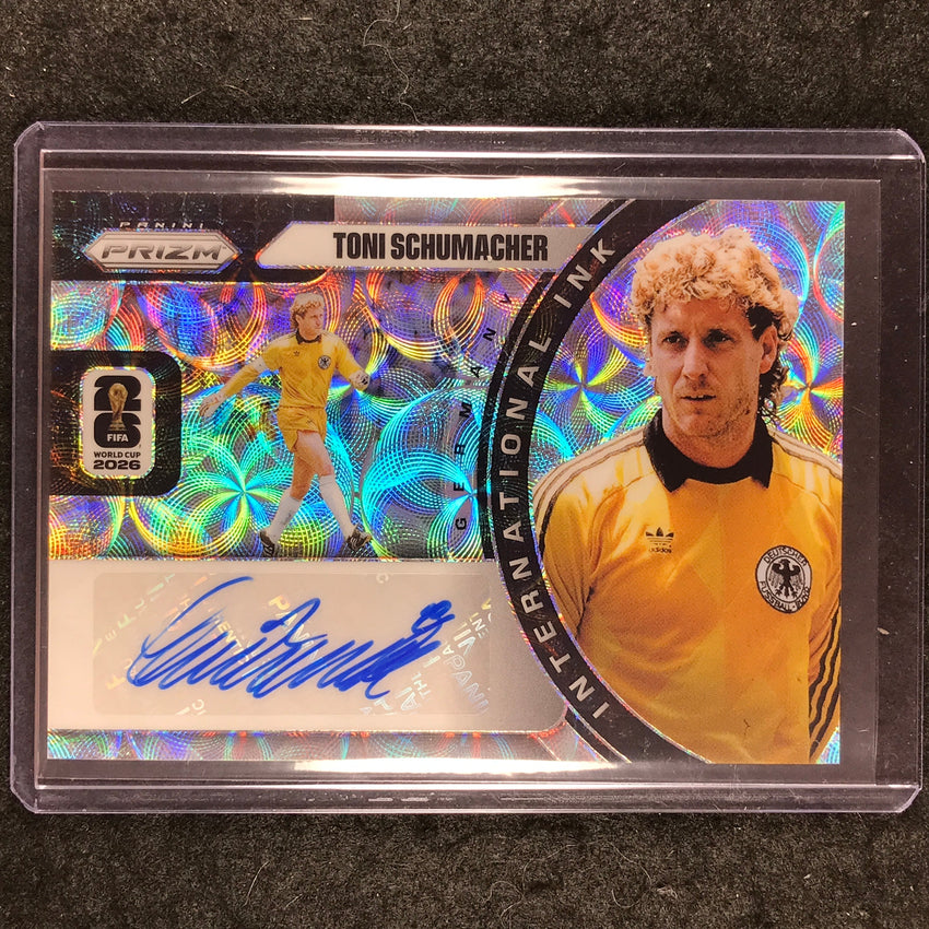 2026 Prizm FIFA World Cup TONI SCHUMACHER International Ink Auto Choice #II-TS