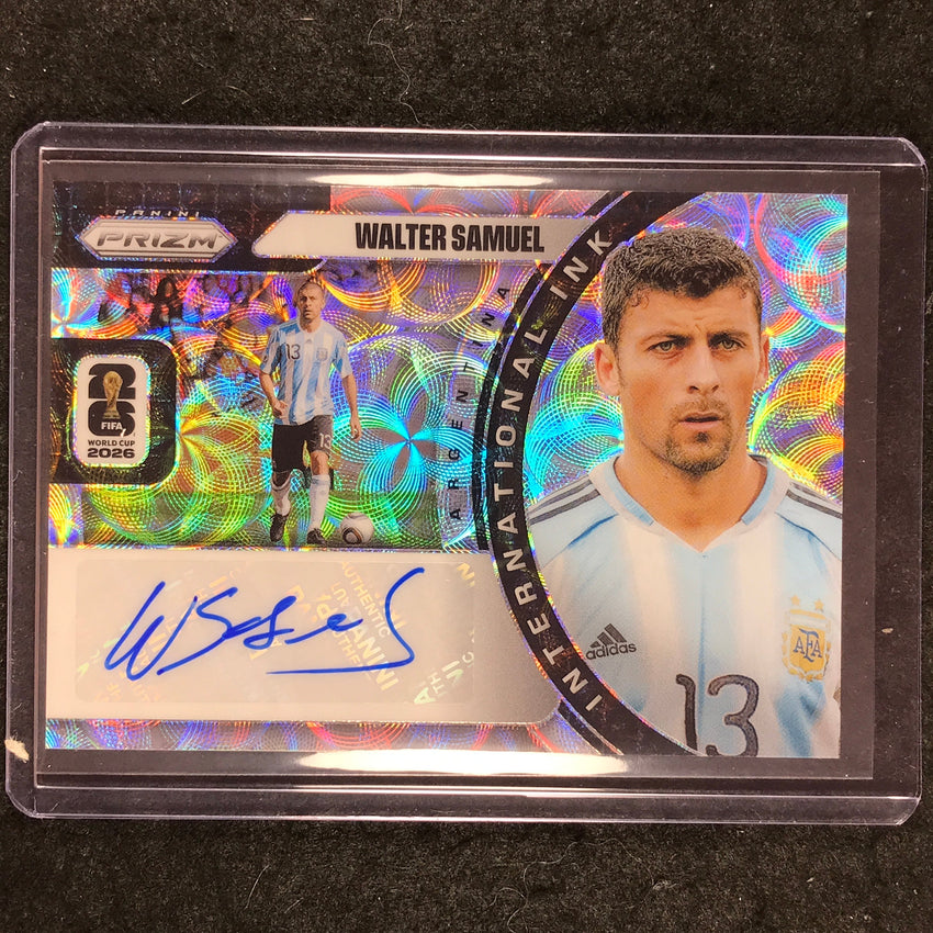 2026 Prizm FIFA World Cup WALTER SAMUEL International Ink Auto Choice #II-WS