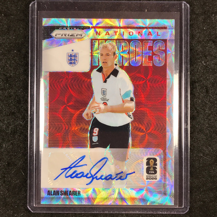 2026 Prizm FIFA World Cup ALAN SHEARER National Heroes Auto Choice #NH-AS