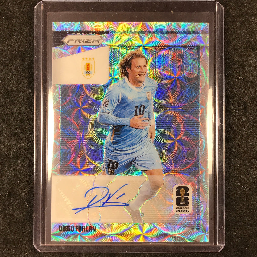 2026 Prizm FIFA World Cup DIEGO FORLAN National Heroes Auto Choice #NH-DF