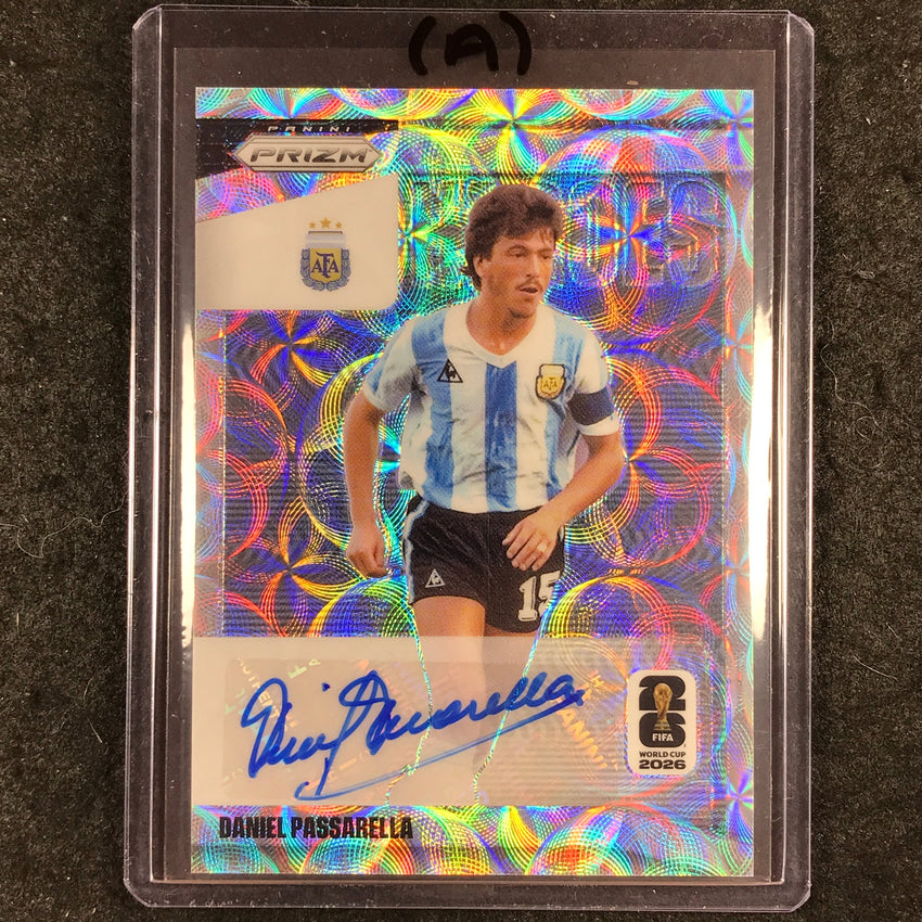 2026 Prizm FIFA World Cup DANIEL PASSARELLA National Heroes Auto Choice #DP (A)